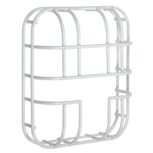 STI 9766 Series Horn/Strobe Damage Stopper, 8.2" x 6.75" x 2.9" D, Wall Mount, White