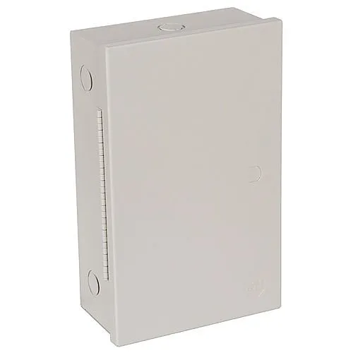 STI EM07123.5 Metal Protective Cabinet 7"H 12"W 3.5"D, Beige