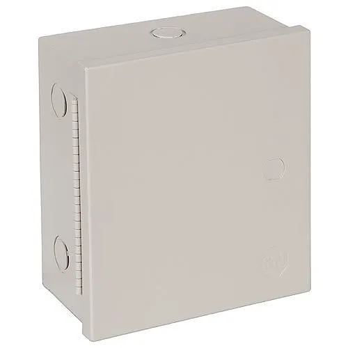 STI EM08073.5 Metal Protective Cabinet 8" x 7" x 3.5" D, Beige