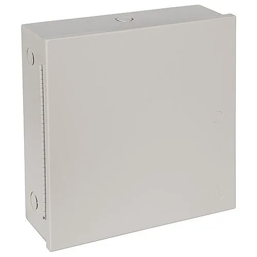 STI EM121204 Metal Protective Cabinet 12" x 12" x 4" D, Beige