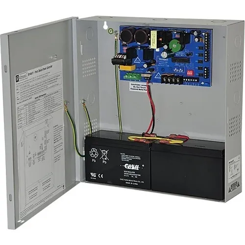 Altronix STRIKEIT1V Panic Device Controller Power Supply Charger, 24VDC at 16A in-Rush, Aux. Output, FAI, 220VAC, BC300 Enclosure