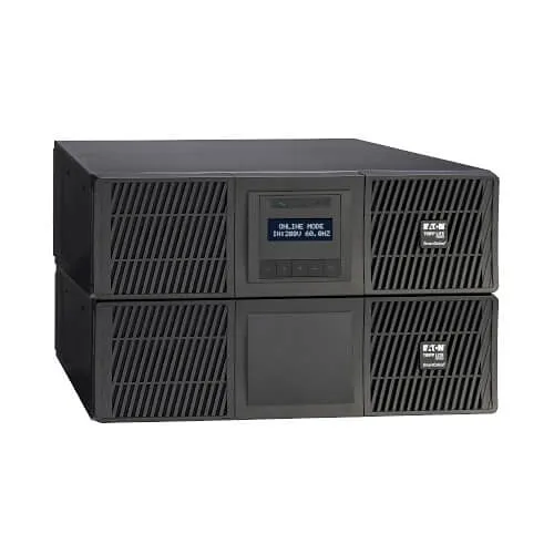 Eaton Tripp Lite SU5000RTF SmartOnline 5000VA 4500W 120/208V Online Double-Conversion UPS with Stepdown Transformer, (18) 5-20R, (2) L6-20R and L6-30R Outlets, L6-30P Input, Network Card Included, 6U