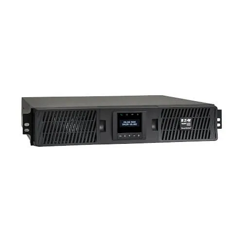Eaton Tripp Lite SU750RTXLCD2U Smartonline 120V 750VA 675W Double-Conversion UPS, 2U Rack/tower, Extended Run, Network Card Options, LCD display, USB, DB9 Serial