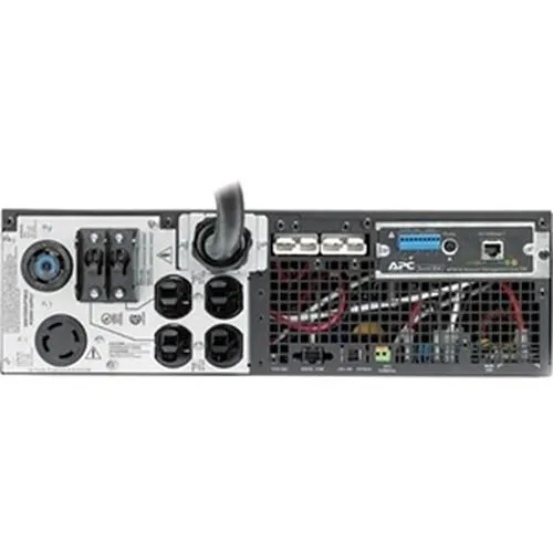 APC SURTD5000RMXLP3U Smart-UPS RT 5000VA, 208V, rackmount, 3U, 4x 5-20R & 1x L6-30R & 1x L14-30R NEMA outlets, with 208/240 (Split-Phase) to 120