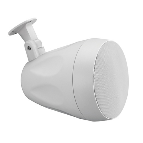 Beale Street WP4VW-BSC 4" Indoor Outdoor On-Wall Pendant Speaker, 20W, 83 dB, IP66, White