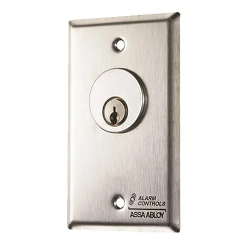 Alarm Controls SW-3 Double Pole Double Throw Momentary Action Switch, 6A