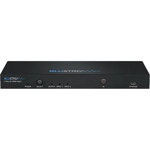 Blustream SW21AB-V2 2-Way HDMI Switch with Integrated Audio Breakout