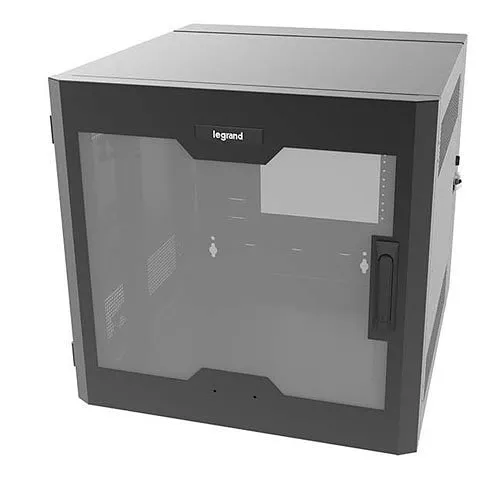Ortronics SWM12RUPL-26-26 Swing Out Wall Mount Cabinet, Plexiglass Door (Replaces DCW122424P-B)