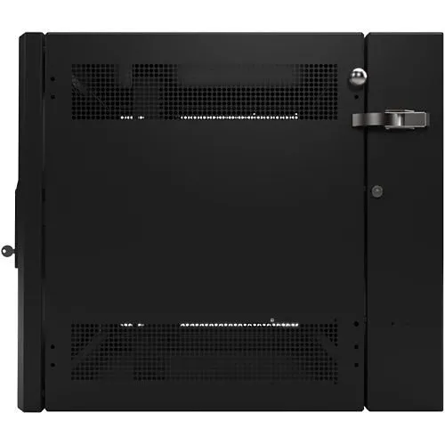 Ortronics SWM12RUPL-26-26 Swing Out Wall Mount Cabinet, 12RU X 26d, Plexiglass Door