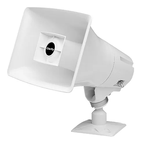 Valcom SX15-TM 15W Marine Paging Horn, White