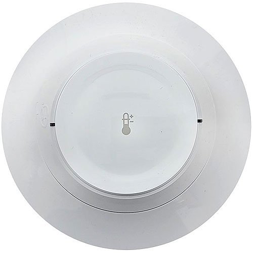 Fire-Lite H365HT Addressable Heat Detector, Low-Profile Intelligent 190°F Fixed Thermal Sensor and LiteSpeed Only, White