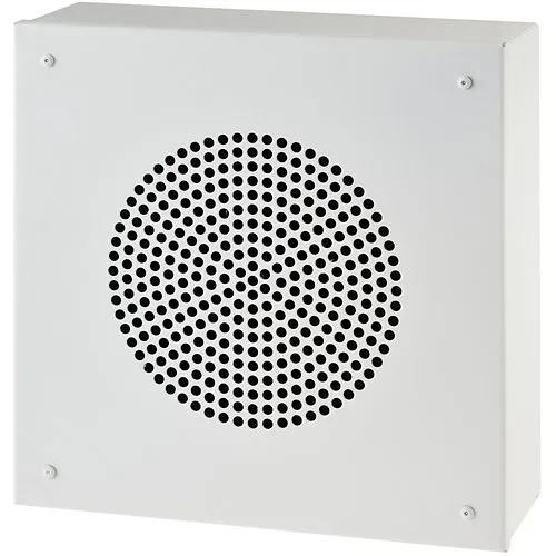 Quam SYSTEM 6VPS Surface Mount Speaker, Vandal Resistant, Stainless Steel