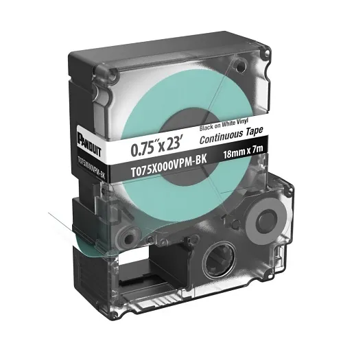 Panduit T075X000VPM-BK Label Makers and Accessory