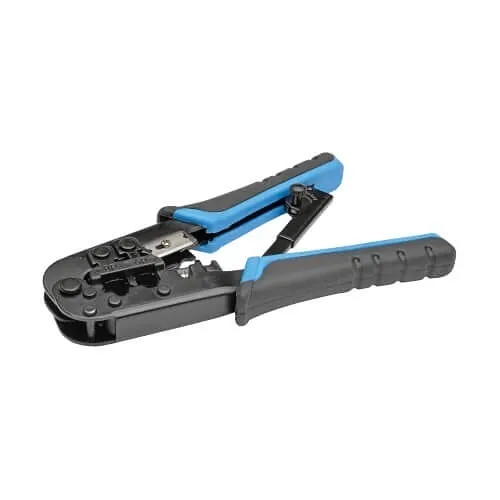 Eaton Tripp Lite T100-001 RJ11/RJ12/RJ45 Crimping Tool with Cable Stripper