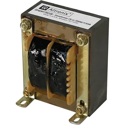 Altronix T2428175220 Open Frame Transformer, 24/28VAC at 175VA, 220VAC