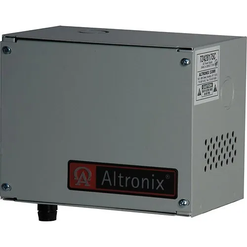 Altronix T2428175C Open-Frame Transformer, 24/28VAC at 175VA, CAB4 Enclosure