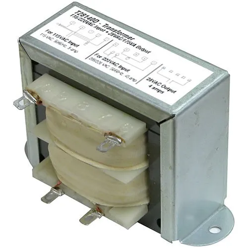 Altronix T28140D Open Frame Transformer, 28VAC at 175VA, 115/220VAC