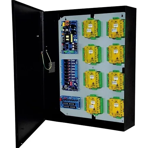 Altronix T2PXK7F8DV Access and Power Integration Solution for Paxton with Enclosure, Backplane with Power Supply, Power Controller, Power Distribution Module and Voltage Regulator