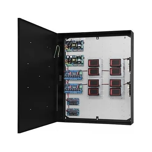 Altronix T3LMK77F16N 16-Door Access and Power Integration Kit with Enclosure, Backplane, Voltage Regulators, Power Distribution Modules, Access Control Modules and Hardened PoE+ Switches