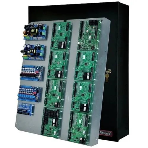 Altronix T3MK75F16DQOHSU 16-Door Mercury Access and Power Integration Enclosure with Backplane