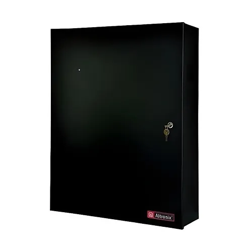Altronix T3MK77F16DQNF Mercury 16-Door Access and Power Integration Enclosure with Backplane for Netflix