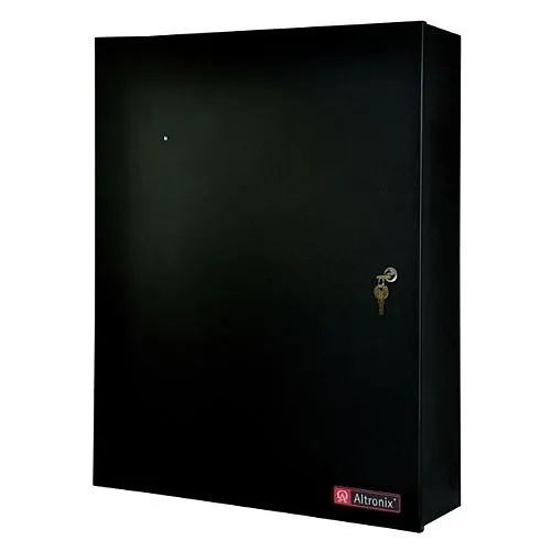 Altronix T3MK77F16S 16-Door Altronix/Mercury Access and Power Integration Kit, Trove3M3 with 2-eFlow104NB, 2-ACM8, 2-PD8UL, RSB2, 115V, Black