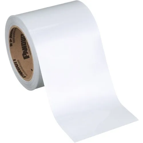Panduit T400x000RPT Reflective Continuous Tape, White, 4.00" Wide