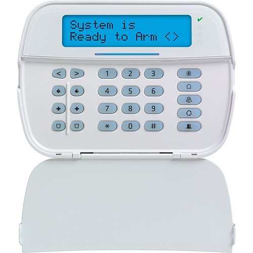 DSC HS2LCDRFP9 PowerSeries Neo Full Message LCD Hardwired Keypad with Built-in PowerG Transceiver and Prox Support