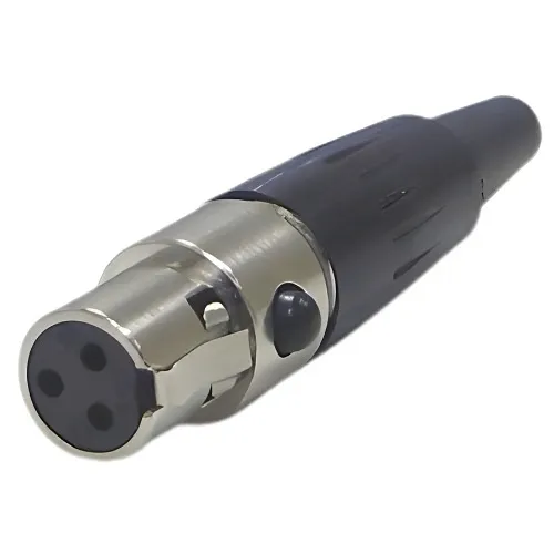 Switchcraft TA3F MINIXLR 3-Pin Cable Mount Female Connector