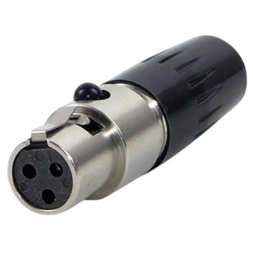 Switchcraft TA3FLX MINIXLR 3-Pin Cable Mount Female Connector