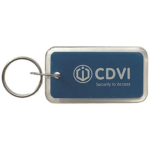 CDVI TAG-EV2 Mifare DESFire EV2 4K Key Ring Tag, 13.56 MHz, 25-Pack