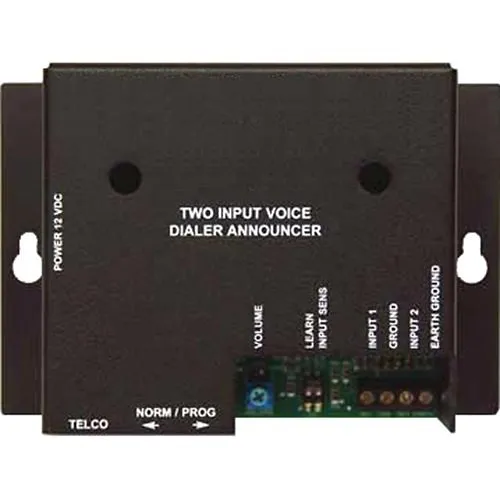 Alpha TAK-4202 Telephone Auto Dialer Inputs, Includes 12VDC/500 mA Power Supply