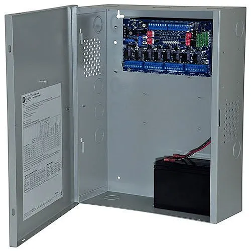 Altronix Tango8ACB Access Power Controller with PoE Driven Power Supply Charger, BC400 Enclosure