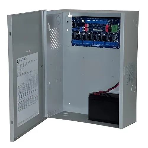 Altronix TANGO8AQCB TANGO1B PoE Driven Power Supply with Lithium Battery Backup, Board with LINQ8ACMCB / Enclosure
