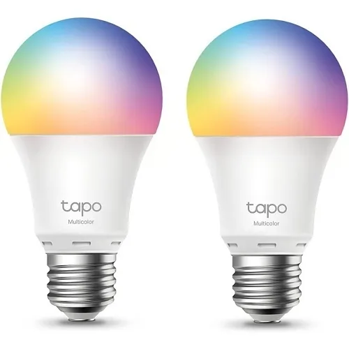 TP-Link TAPO L530E Smart Light Bulbs, Multicolor, 2-Pack