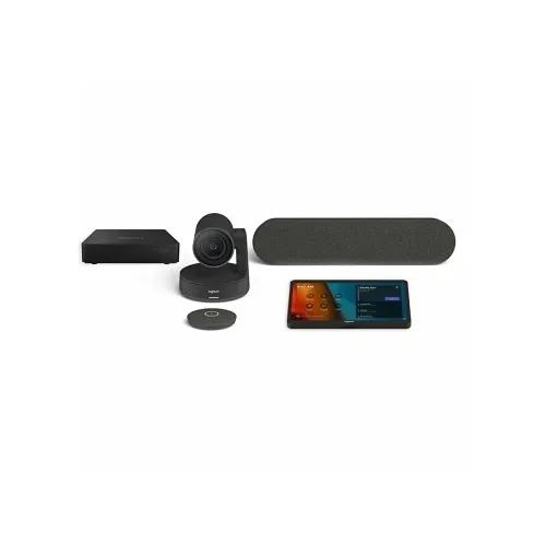 Logitech TAPRALMSTLNV3 Medium Microsoft Teams Rooms on Windows with Tap, Rally System, Lenovo ThinkSmart Core Gen 2
