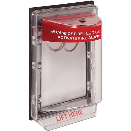 STI 1150 Stopper II with Horn Flush Mount, Indoor/Outdoor Rated, Fire Label