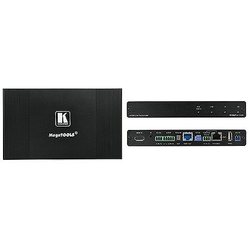 Kramer 50-00010190 TP-594Txr 4K HDR HDMI Line Transmitter with Ethernet RS232/IR and Audio over PoE Extended Reach HDBaseT 2.0