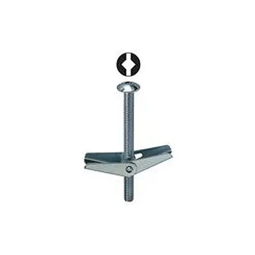 Dottie TBC362 3/16" 2" Phillips/Slotted Mushroom Head Toggle Bolt, 50-Pack