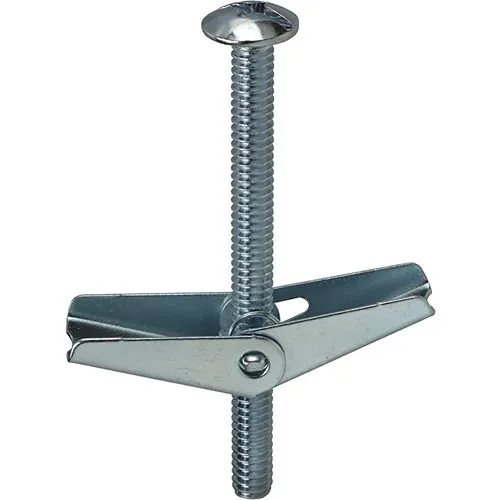 Dottie TBC364 3/16" 4" Phillips/Slotted Mushroom Head Toggle Bolt, 50-Pack