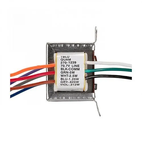 Quam TBLU 5W 25/70V Transformer for Ohm Loudspeakers
