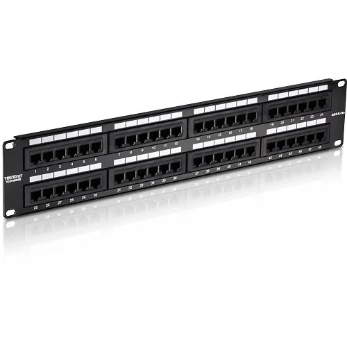 TRENDnet TC-P48C5E 48-Port Patch Panel, CAT5/5e, Unshielded