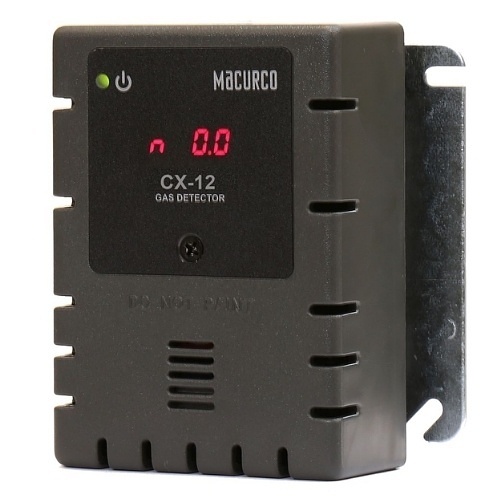 Macurco 70-2900-0135-4 NO2 Fixed Gas Detector and Controller with Replaceable Sensor, Gray Housing