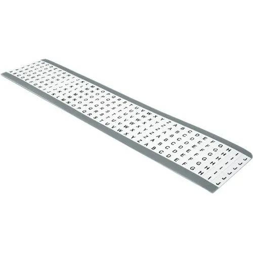 HellermannTyton TCWM11 Wire Marker, Book (Perforated) 0.25" x 1.63" (6.4mm 41.3mm) White Vinyl Cloth