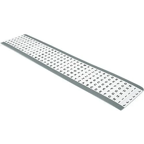 HellermannTyton TCWM8 Handi-Pak Marker Booklet, (6) 1-15, (4) 16-90, (2) A-Z, 1-Pack, White