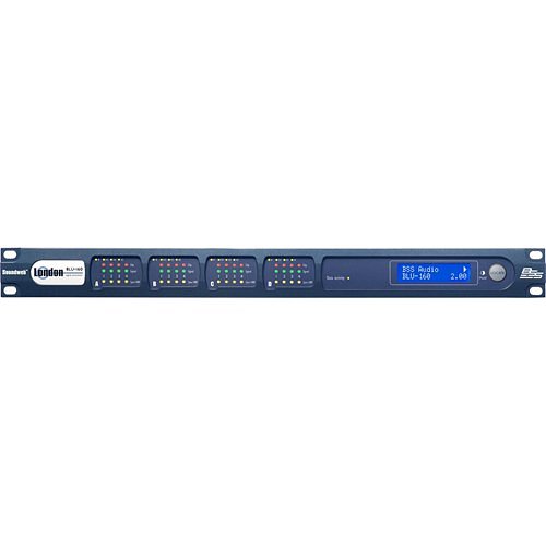 BSS BSSBLU160M-US BSS BLU-160 Signal Processor with BLU Link EN 54-16 Compliant for Life Safety Applications