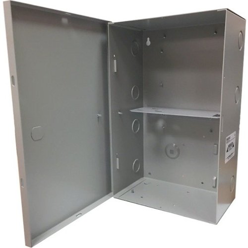 Altronix BC200 Enclosure, 12.25 "H x 7.25 "W x 4.5" D, Gray, 19-Gauge, Indoor