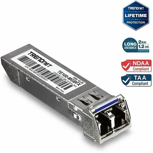 TRENDnet TE100-MGBFX Mini-Gbic Multi-Mode LC Module