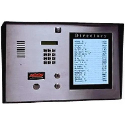 Alpha TE7210/LCD 700-Name Telephone Entry System Master, Surface Mount, Stainless Steel