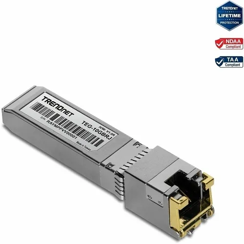 TRENDnet TEG-10GBRJ 10G RJ-45 Copper SFP+ Module